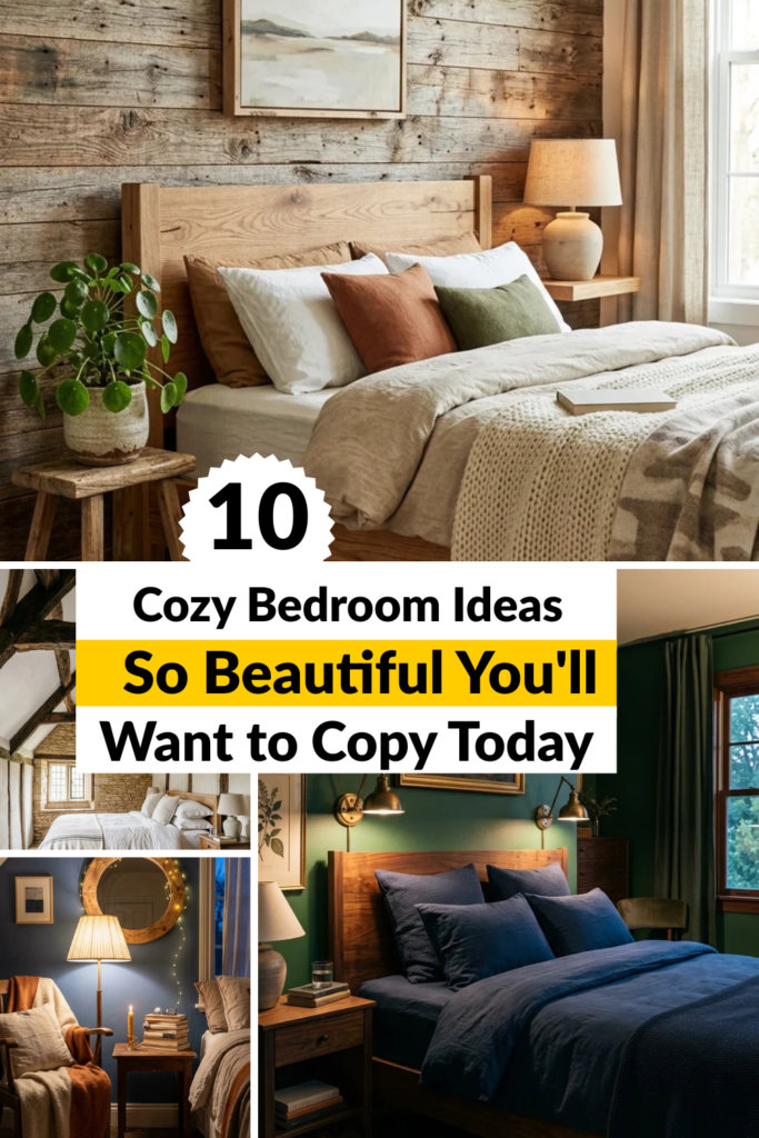 10 Cozy Bedroom Ideas So Beautiful You’ll Want to Copy Today