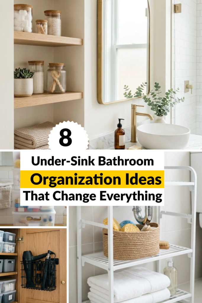 8 Under-Sink Bathroom Organization Ideas That Change Everything