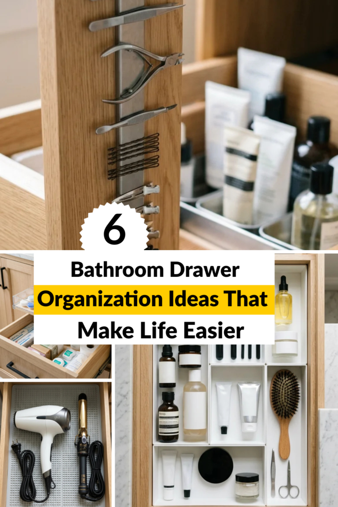 6 Bathroom Drawer Organization Ideas That Make Life Easier