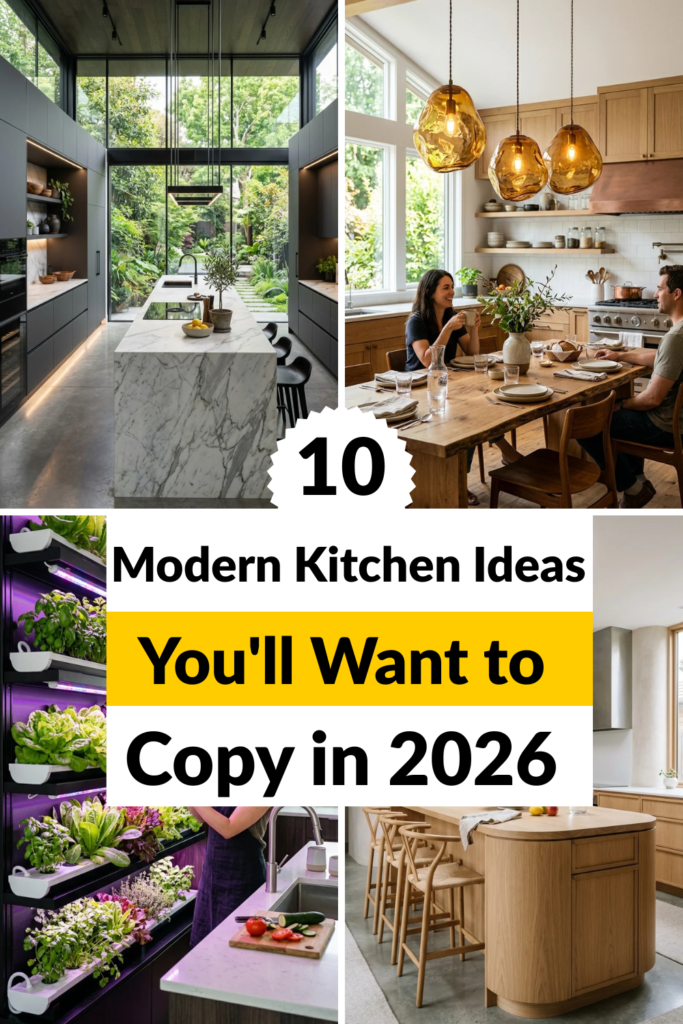 10 Modern Kitchen Ideas You’ll Want to Copy in 2026