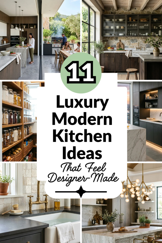 11 Luxury Modern Kitchen Ideas That Feel Designer-Made