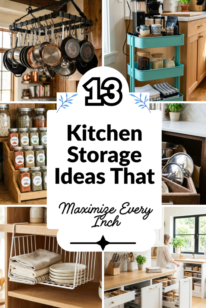 13 Kitchen Storage Ideas That Maximize Every Inch