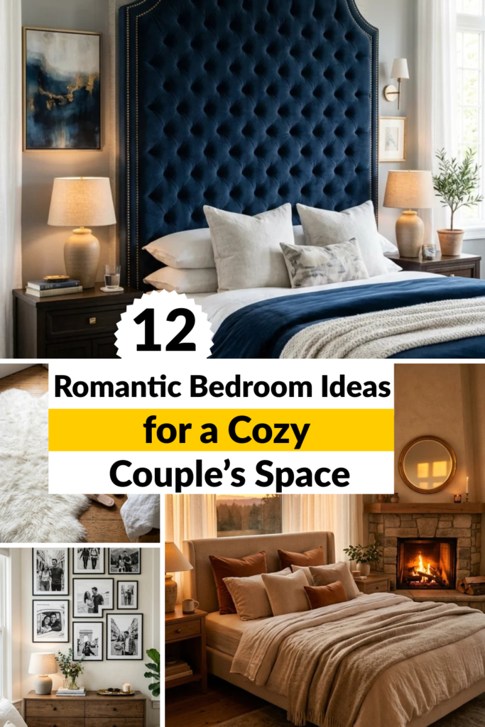 12 Romantic Bedroom Ideas for a Cozy Couple’s Space