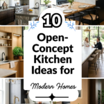 10 Open-Concept Kitchen Ideas for Modern Homes