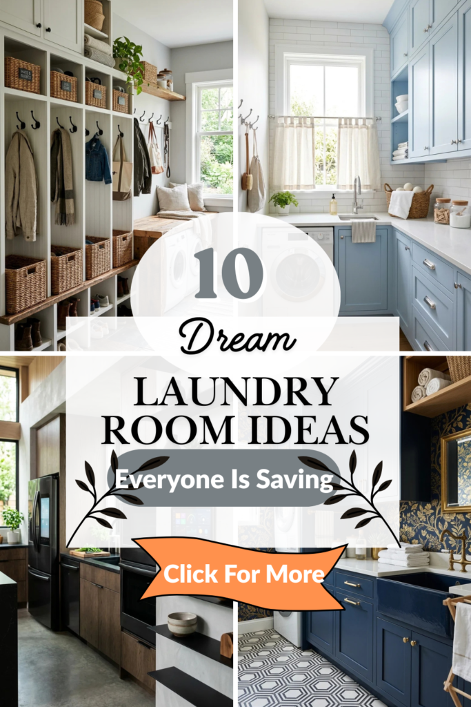 10 Dream Laundry Room Ideas Everyone Is Saving