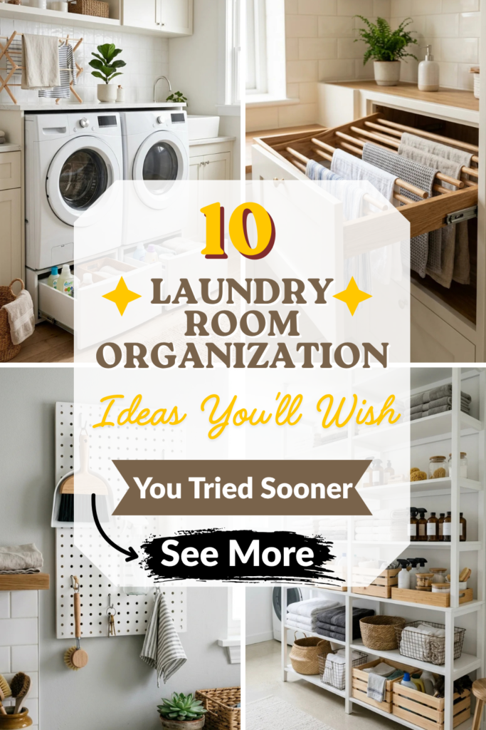 10 Laundry Room Organization Ideas You’ll Wish You Tried Sooner