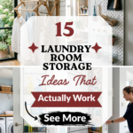 15 Laundry Room Storage Ideas That Actually Work