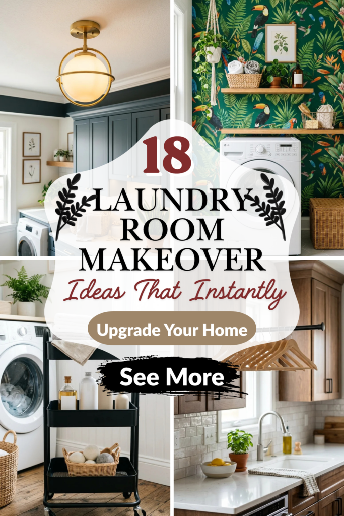 18 Laundry Room Makeover Ideas That Instantly Upgrade Your Home