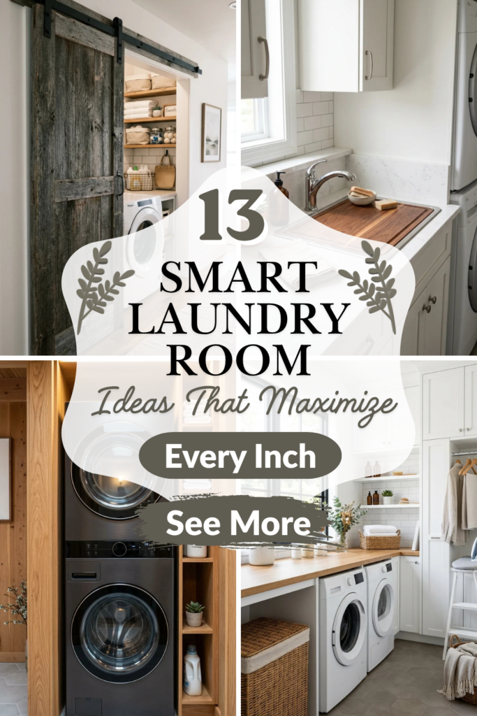 13 Smart Laundry Room Ideas That Maximize Every Inch