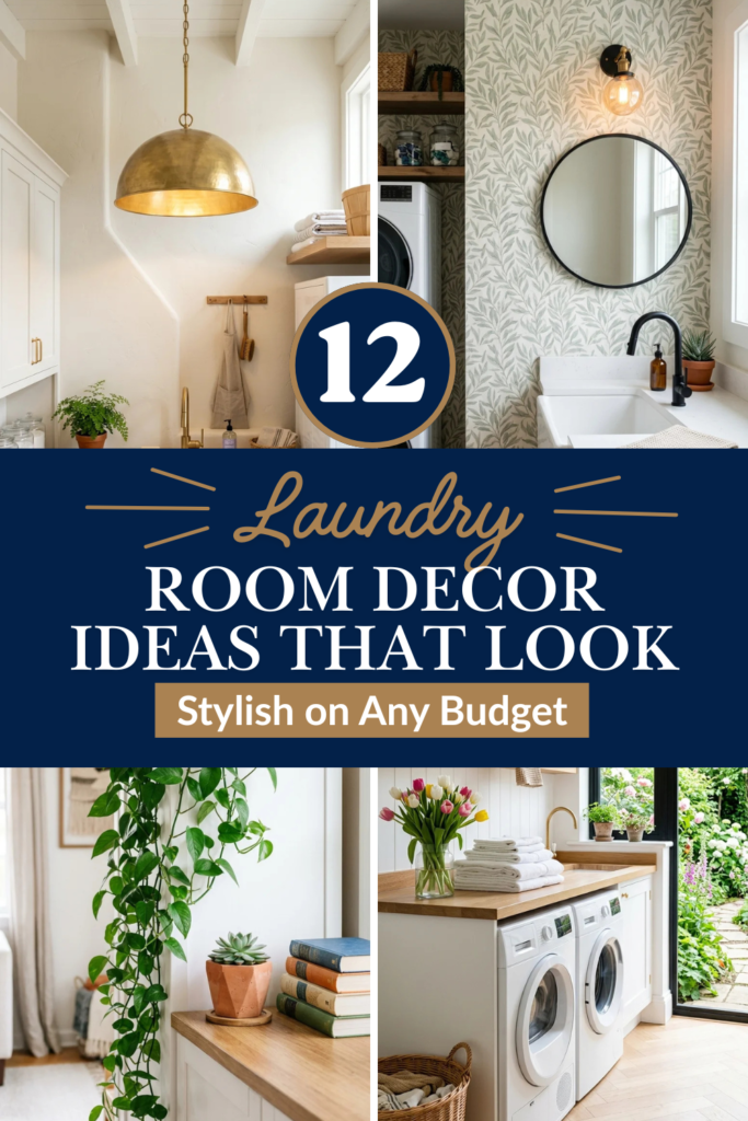 12 Laundry Room Decor Ideas That Look Stylish on Any Budget