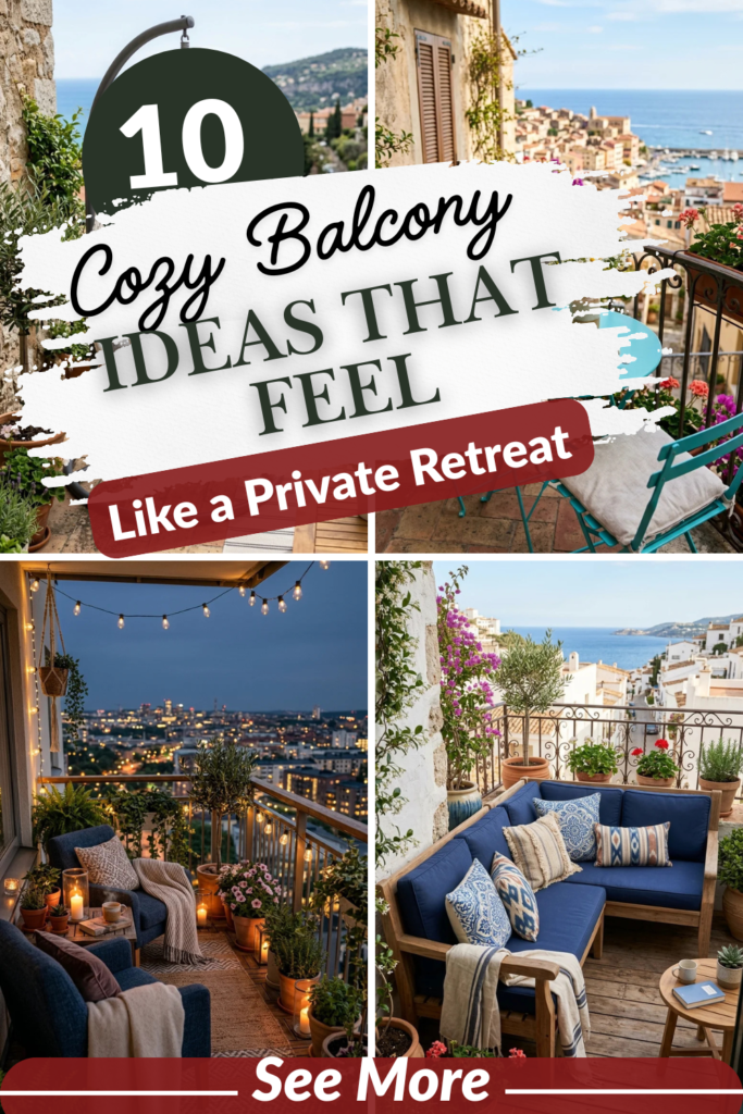 10 Cozy Balcony Ideas That Feel Like a Private Retreat