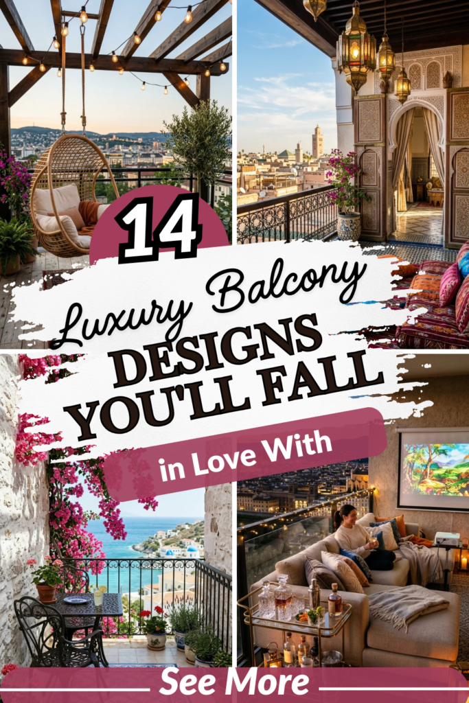 14 Luxury Balcony Designs You’ll Fall in Love With