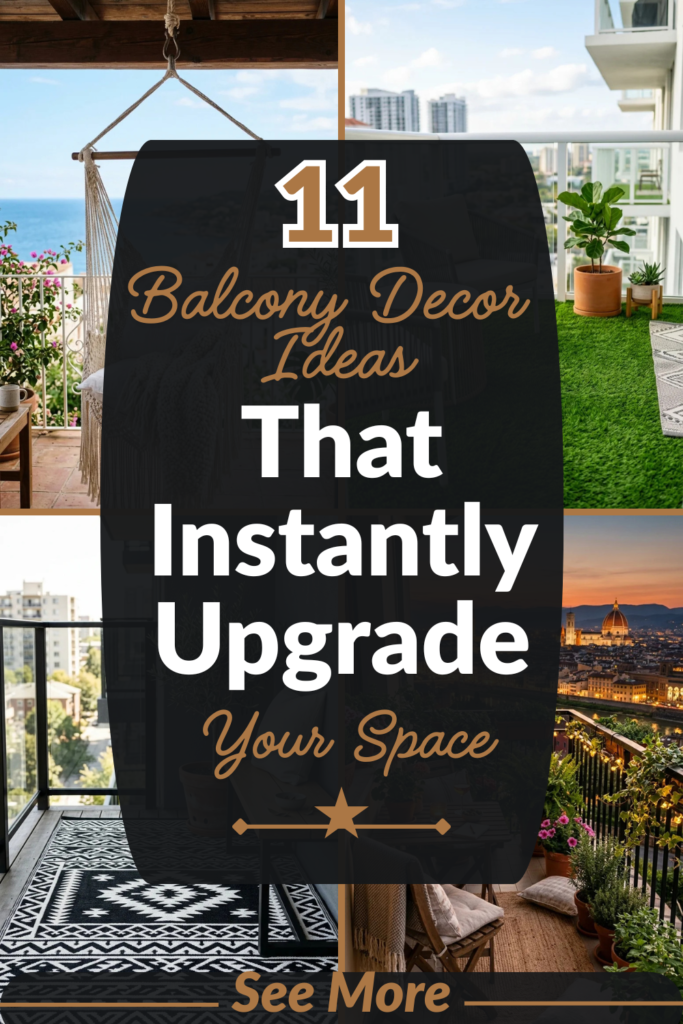 11 Balcony Decor Ideas That Instantly Upgrade Your Space