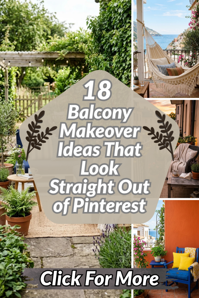 18 Balcony Makeover Ideas That Look Straight Out of Pinterest