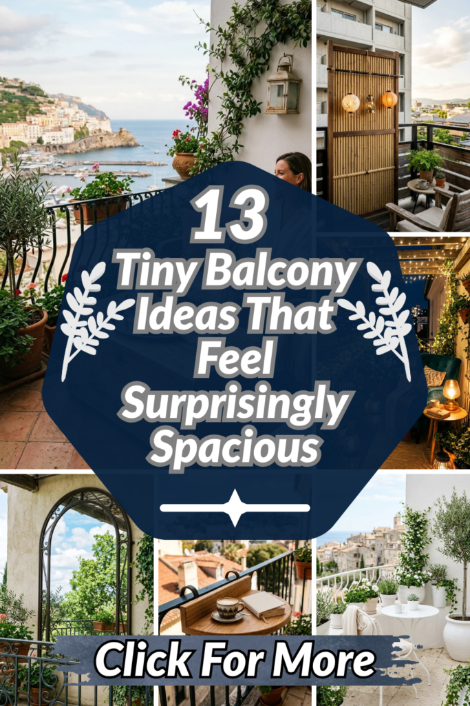 13 Tiny Balcony Ideas That Feel Surprisingly Spacious