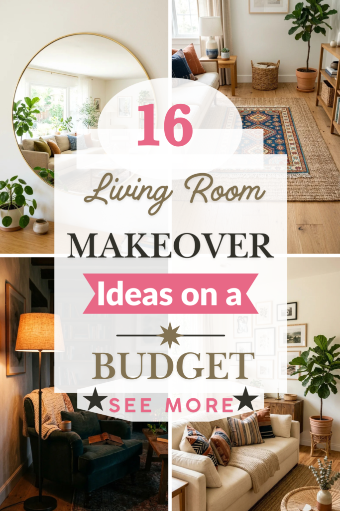16 Living Room Makeover Ideas on a Budget