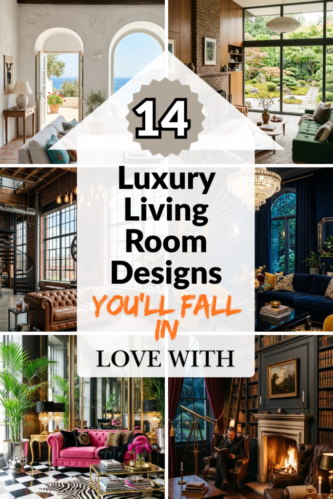 14 Luxury Living Room Designs You’ll Fall in Love With