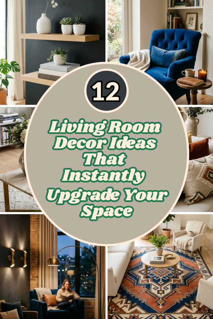 12 Living Room Decor Ideas That Instantly Upgrade Your Space