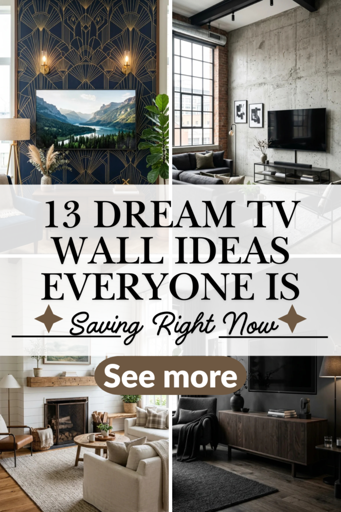 13 Dream TV Wall Ideas Everyone Is Saving Right Now