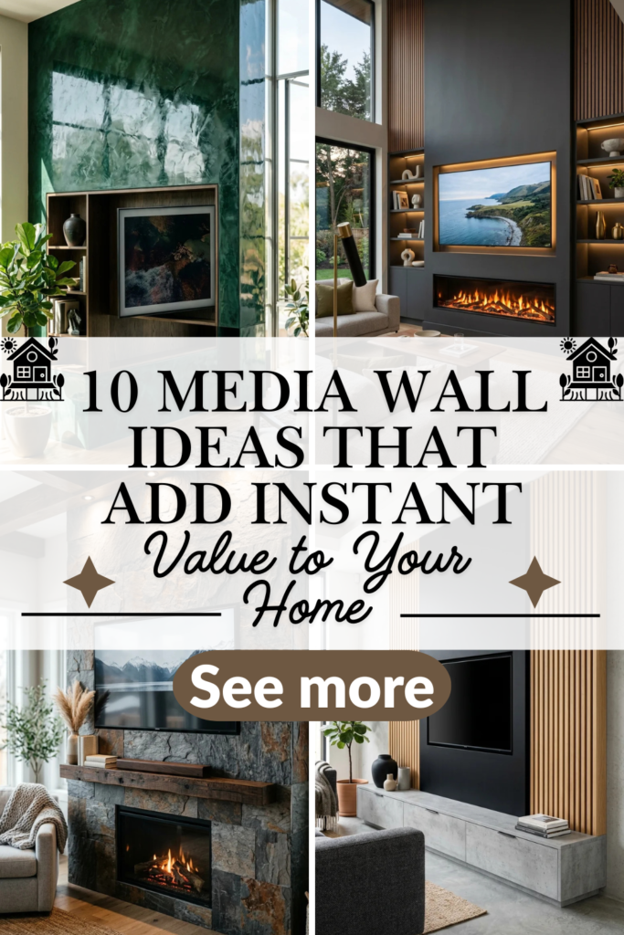10 Media Wall Ideas That Add Instant Value to Your Home