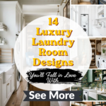 14 Luxury Laundry Room Designs You’ll Fall in Love With