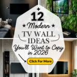 12 Modern TV Wall Ideas You’ll Want to Copy in 2026