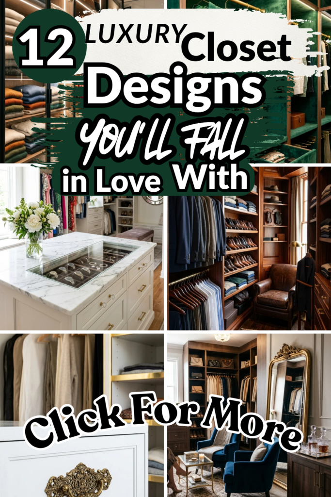 12 Luxury Closet Designs You’ll Fall in Love With