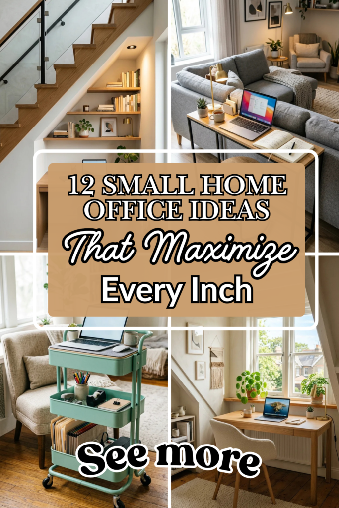 12 Small Home Office Ideas That Maximize Every Inch