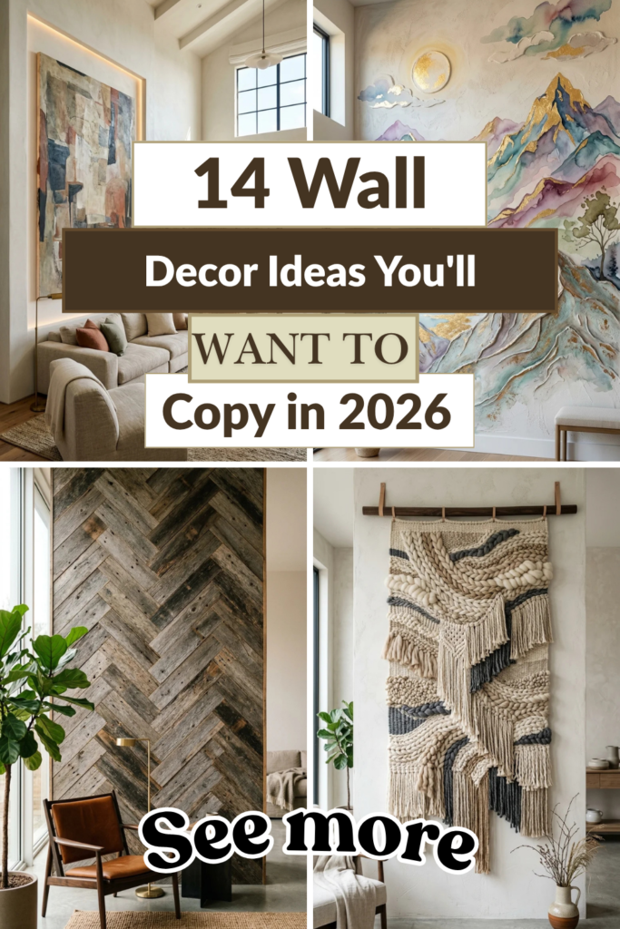 14 Wall Decor Ideas You’ll Want to Copy in 2026