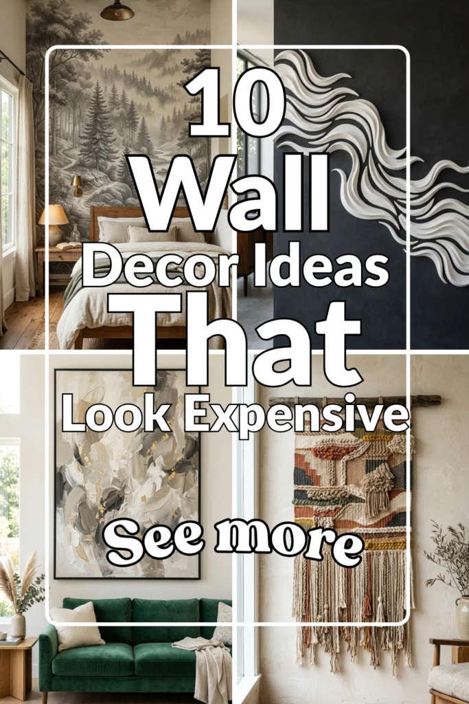 10 Wall Decor Ideas That Look Expensive