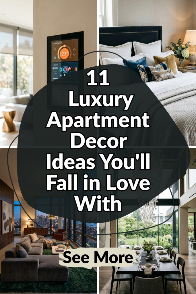 11 Luxury Apartment Decor Ideas You’ll Fall in Love With