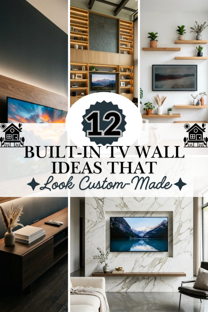 12 Built-In TV Wall Ideas That Look Custom-Made