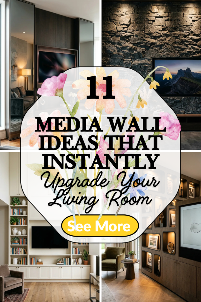 11 Media Wall Ideas That Instantly Upgrade Your Living Room