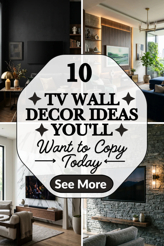 10 TV Wall Decor Ideas You’ll Want to Copy Today