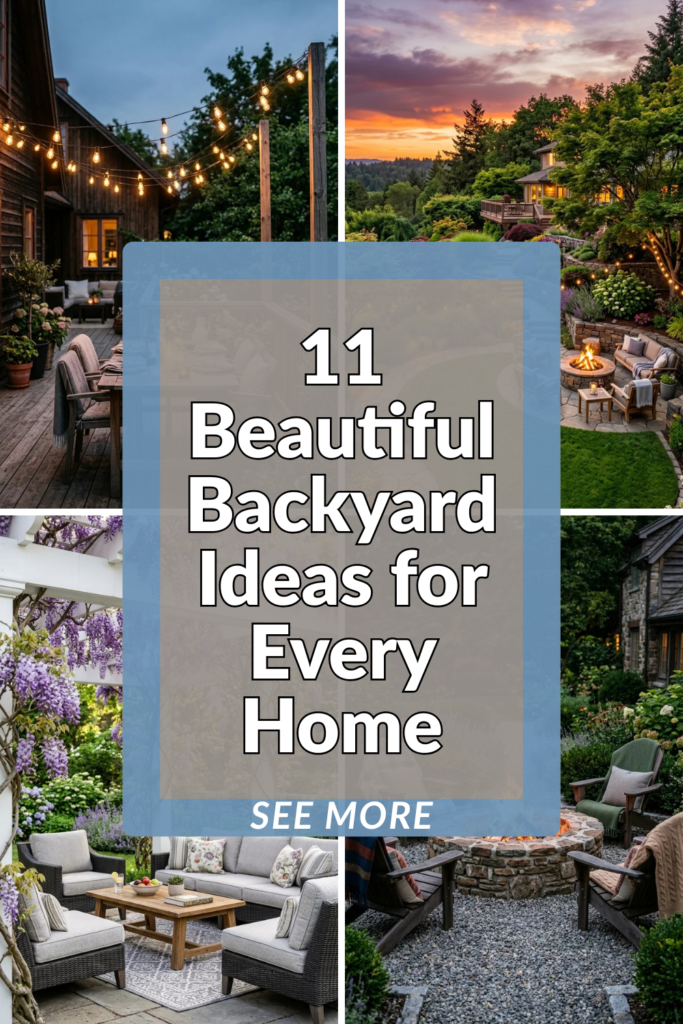 11 Beautiful Backyard Ideas for Every Home