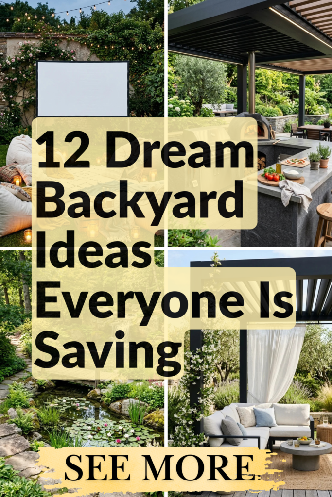 12 Dream Backyard Ideas Everyone Is Saving