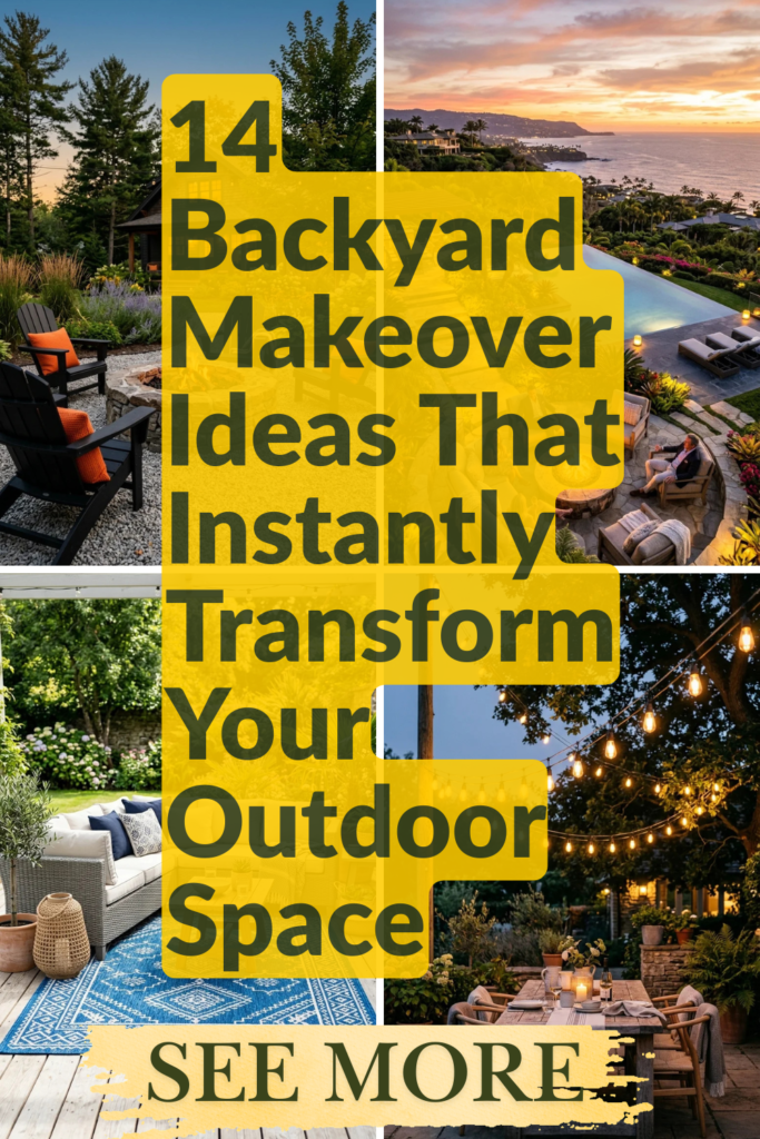 14 Backyard Makeover Ideas That Instantly Transform Your Outdoor Space