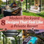 8 Modern Backyard Designs That Feel Like a Private Resort