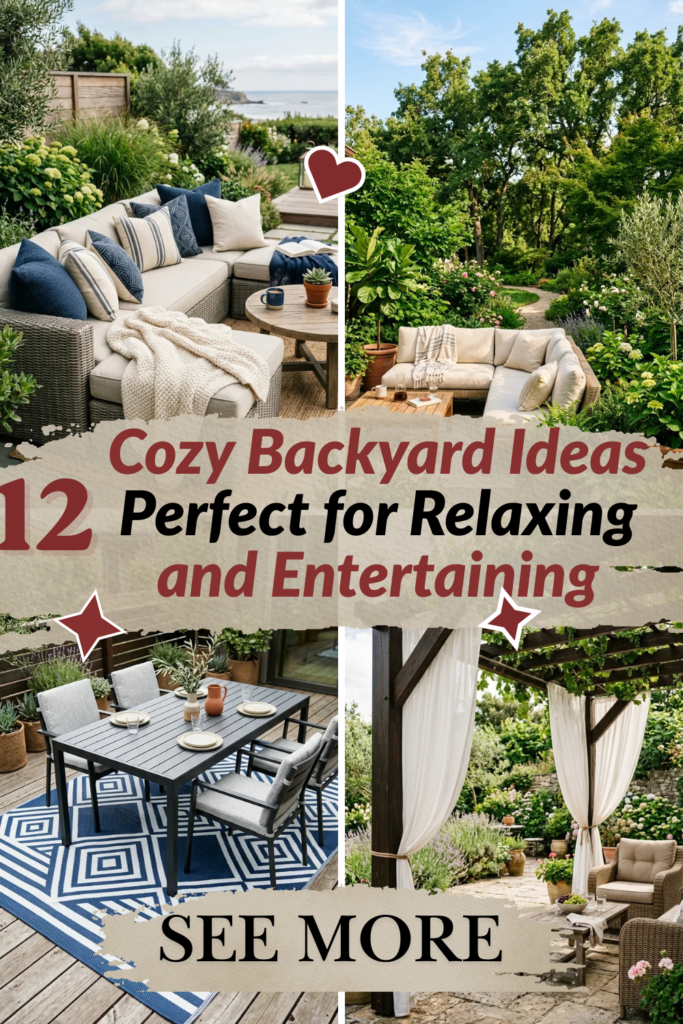 12 Cozy Backyard Ideas Perfect for Relaxing and Entertaining