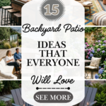 15 Backyard Patio Ideas That Everyone Will Love