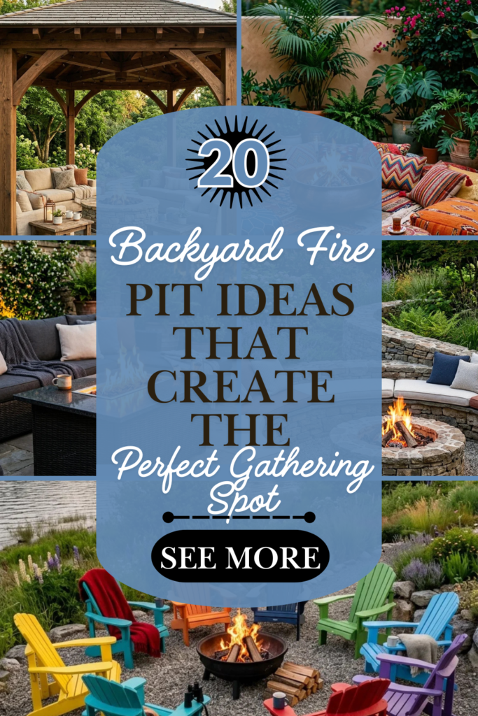 20 Backyard Fire Pit Ideas That Create the Perfect Gathering Spot