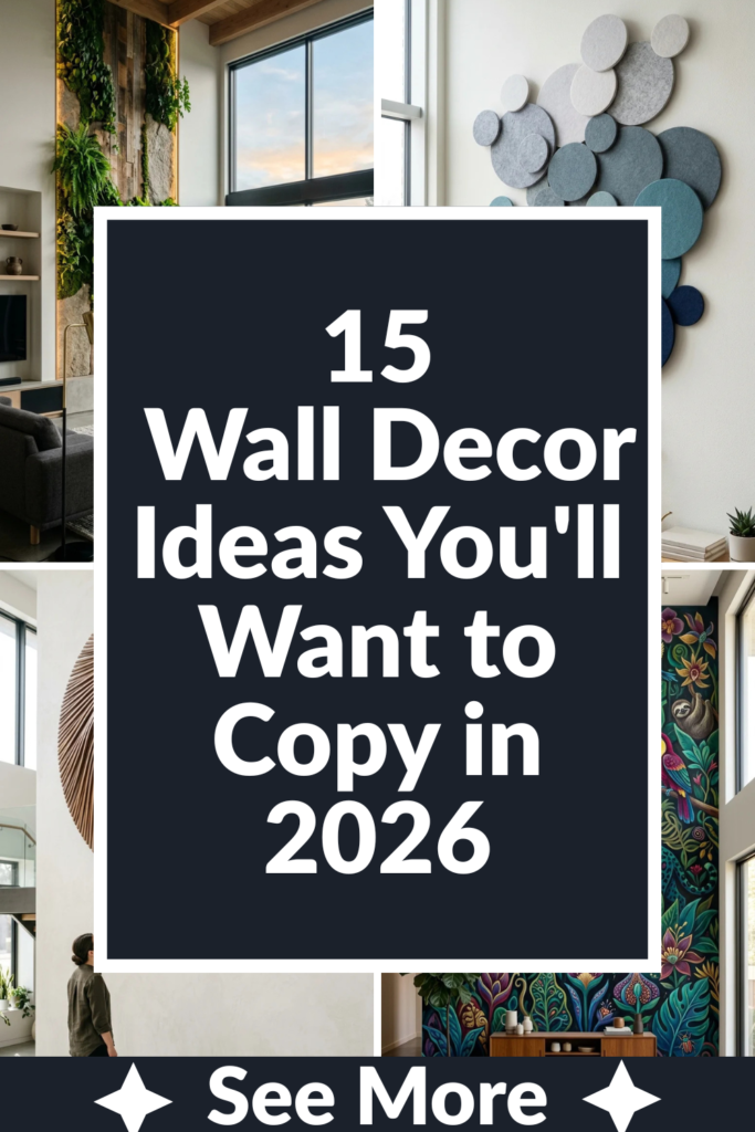15 Wall Decor Ideas You’ll Want to Copy in 2026