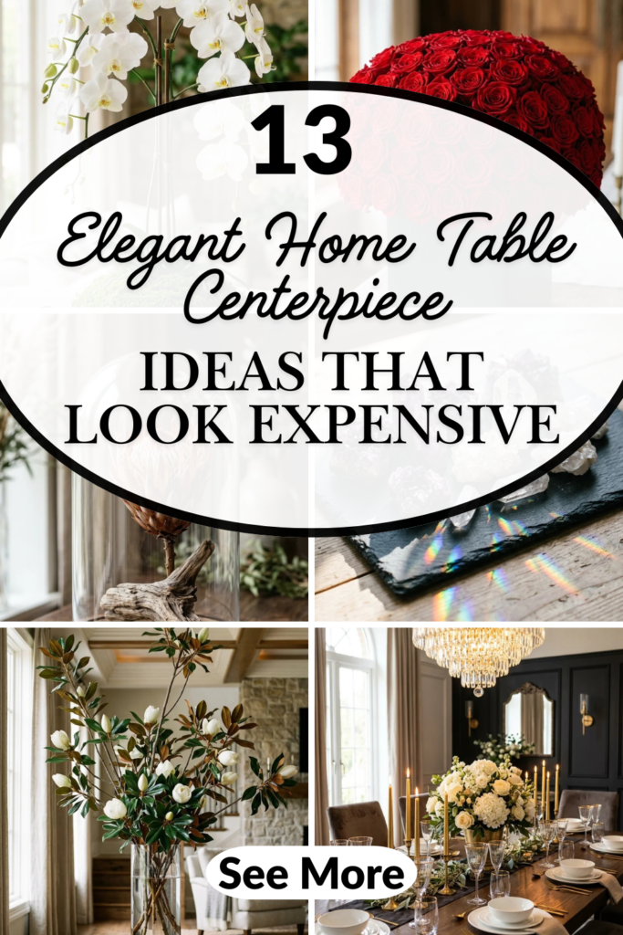 13 Elegant Home Table Centerpiece Ideas That Look Expensive