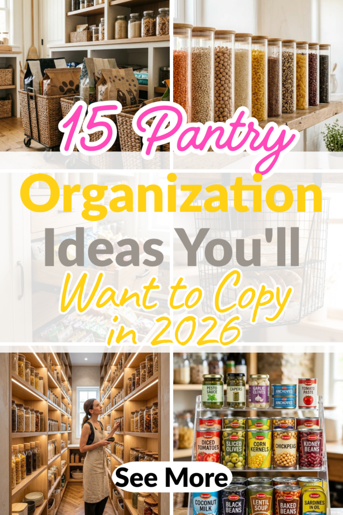 15 Pantry Organization Ideas You’ll Want to Copy in 2026