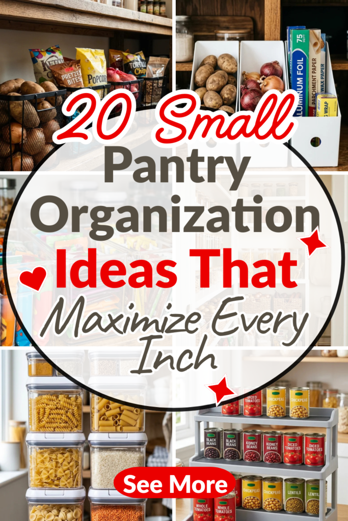 20 Small Pantry Organization Ideas That Maximize Every Inch
