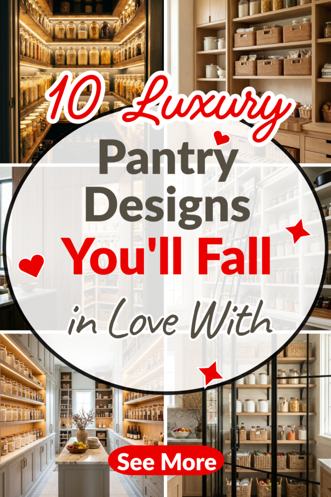 10 Luxury Pantry Designs You’ll Fall in Love With