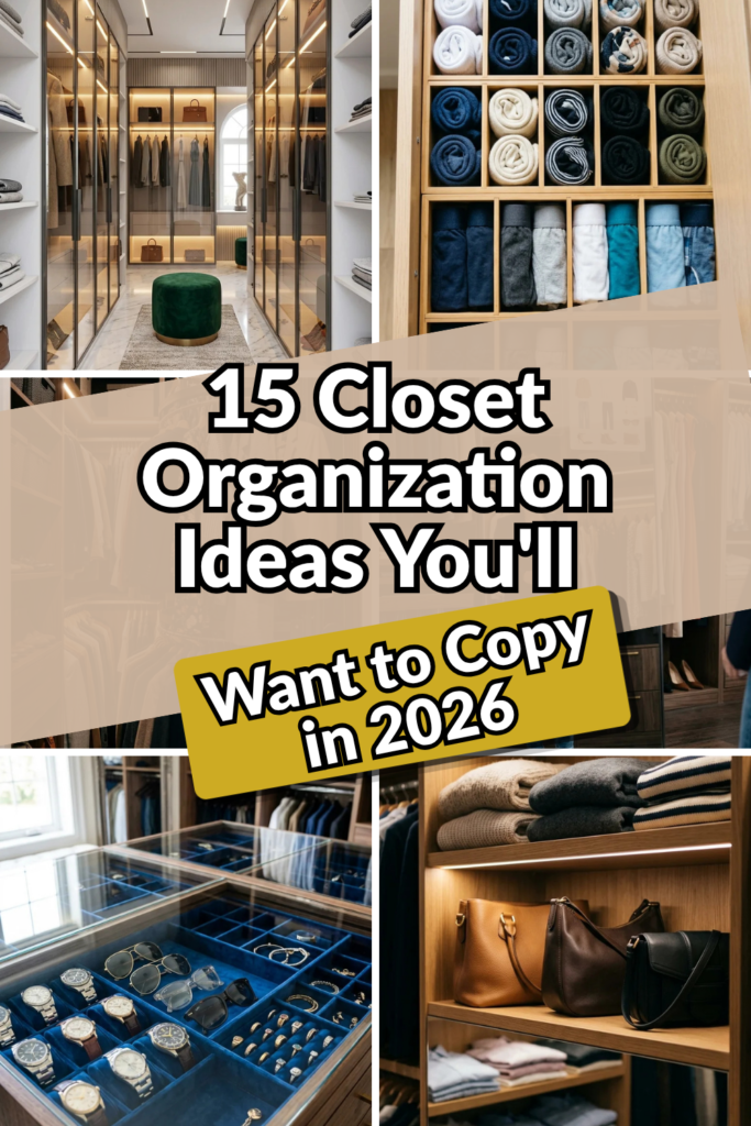 15 Closet Organization Ideas You’ll Want to Copy in 2026