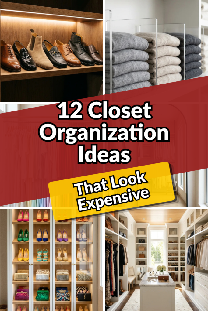 12 Closet Organization Ideas That Look Expensive