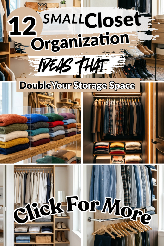 12 Small Closet Organization Ideas That Double Your Storage Space