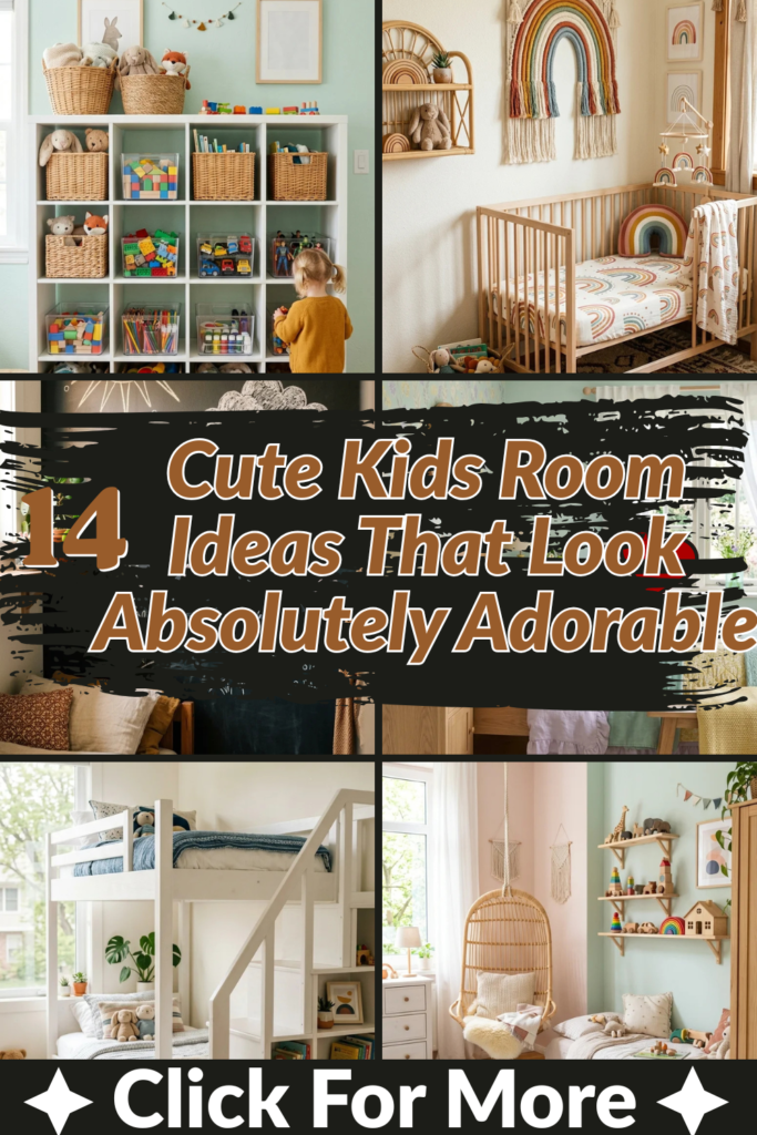 14 Cute Kids Room Ideas That Look Absolutely Adorable